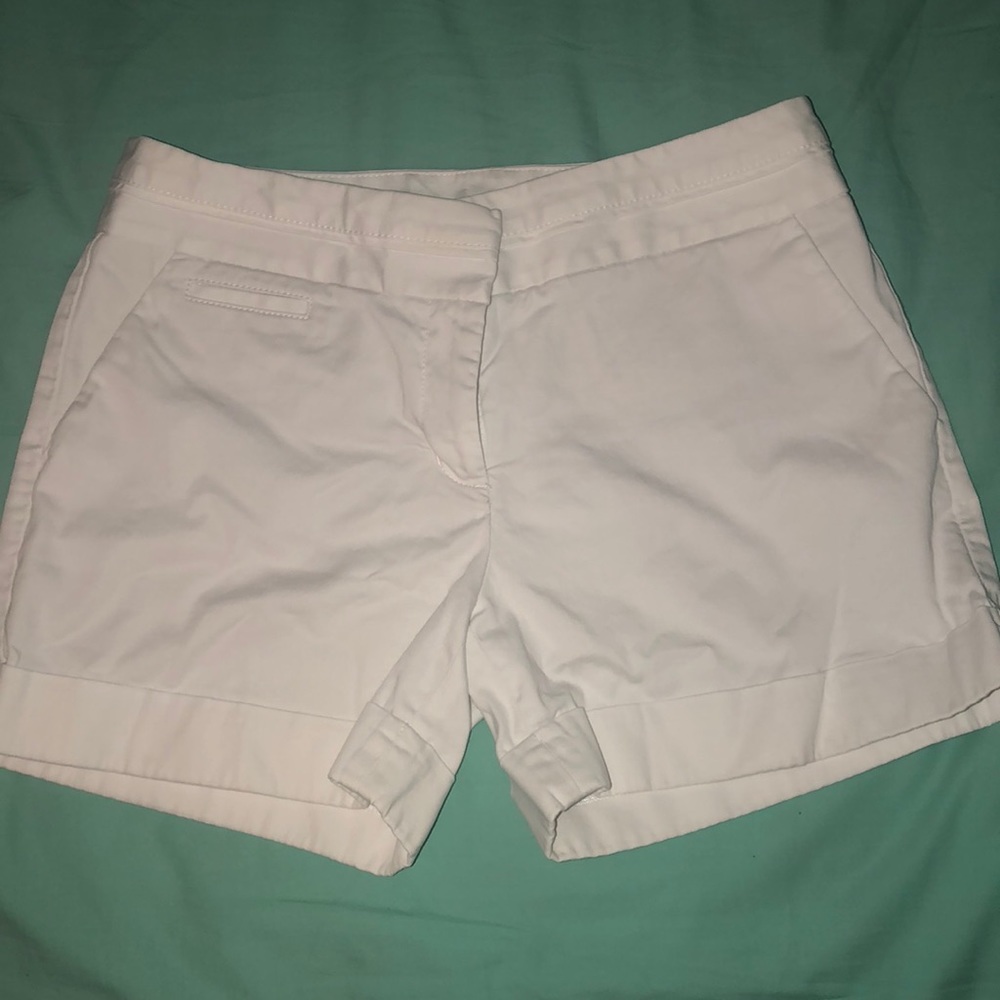 white shorts